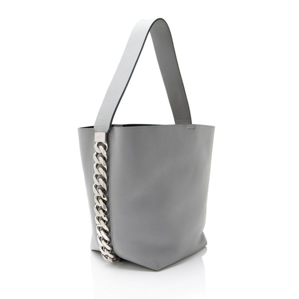 Givenchy Leather Infinity Chain Bucket Bag - Picture 2 of 14